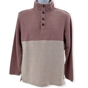 Southern Shirt Pink Long Sleeve Pullover Size MD